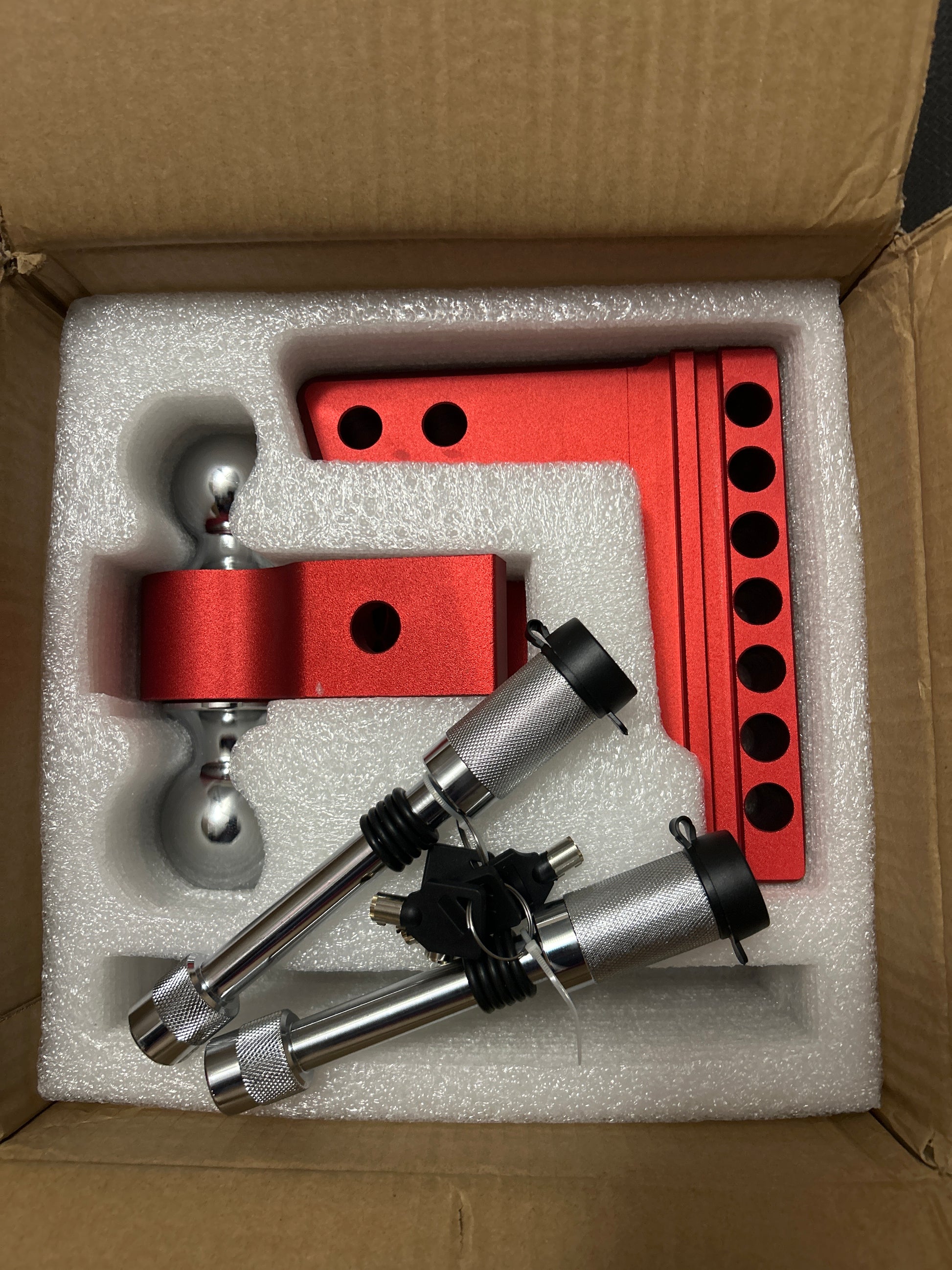 Hitch 2x 6 rojo